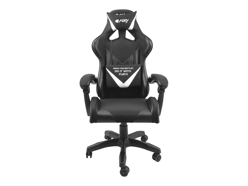 CHAISE GAMING AVENGER L NOIR-BLANC FURY