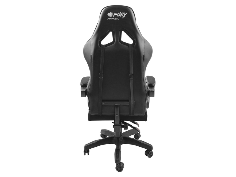 CHAISE GAMING AVENGER L NOIR-BLANC FURY