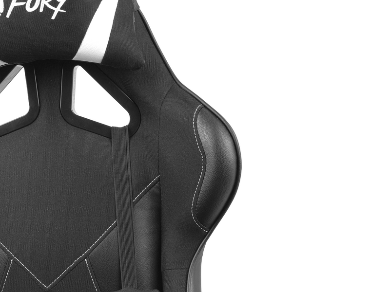 CHAISE GAMING AVENGER L NOIR-BLANC FURY