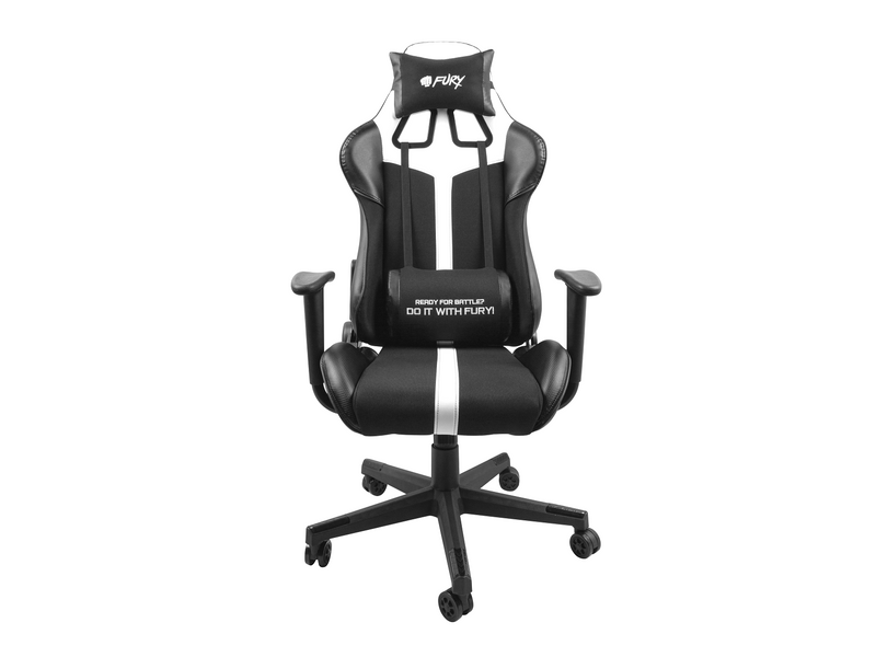 CHAISE GAMING AVENGER XL NOIR-BLANC FURY