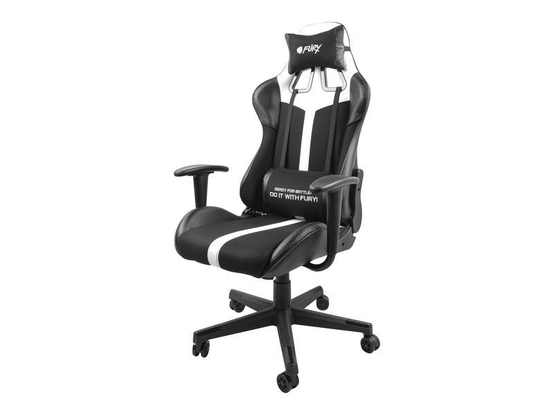 CHAISE GAMING AVENGER XL NOIR-BLANC FURY