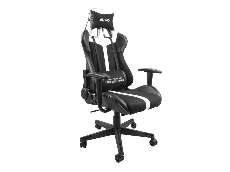 CHAISE GAMING AVENGER XL NOIR-BLANC FURY