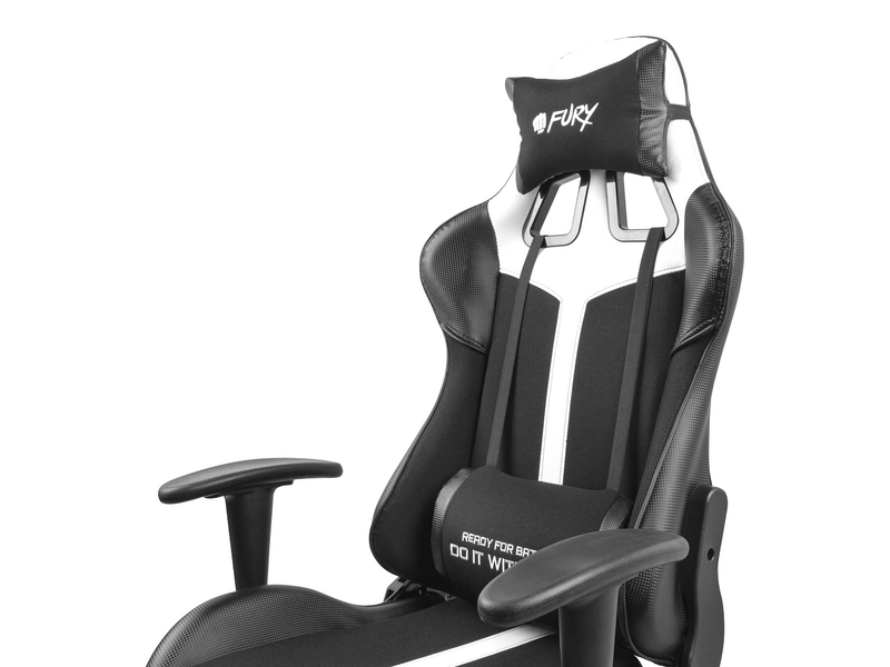 CHAISE GAMING AVENGER XL NOIR-BLANC FURY