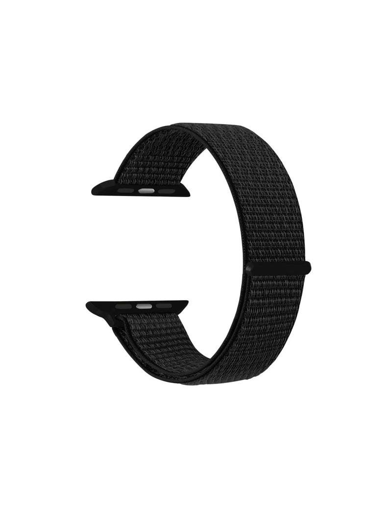 BRACELET POUR APPLE WATCH ET URBAN NYLON OLD NOIR KSIX