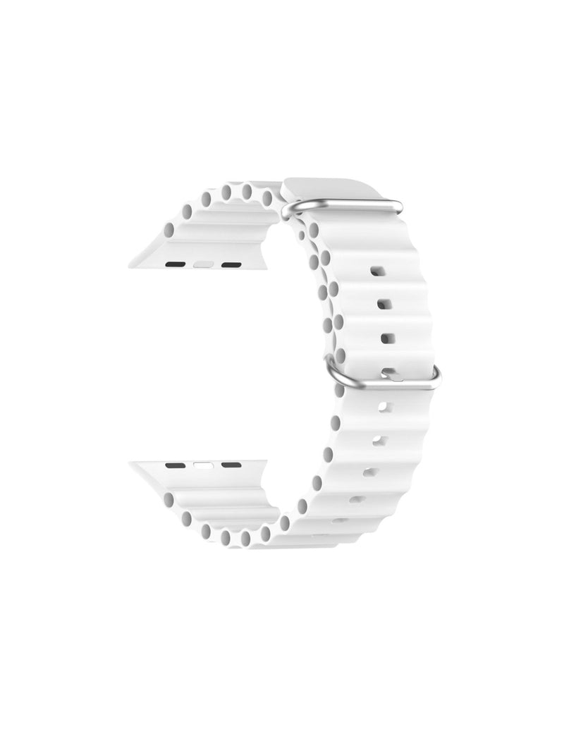 BRACELET POUR APPLE WATCH ET URBAN MARINE BLANC KSIX
