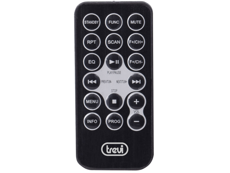 Radio CD dab LED cmp588 dab Bluetooth noir TREVI