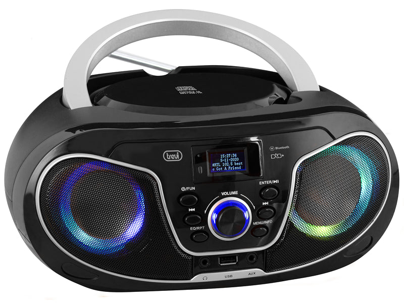 Radio CD dab LED cmp588 dab Bluetooth noir TREVI