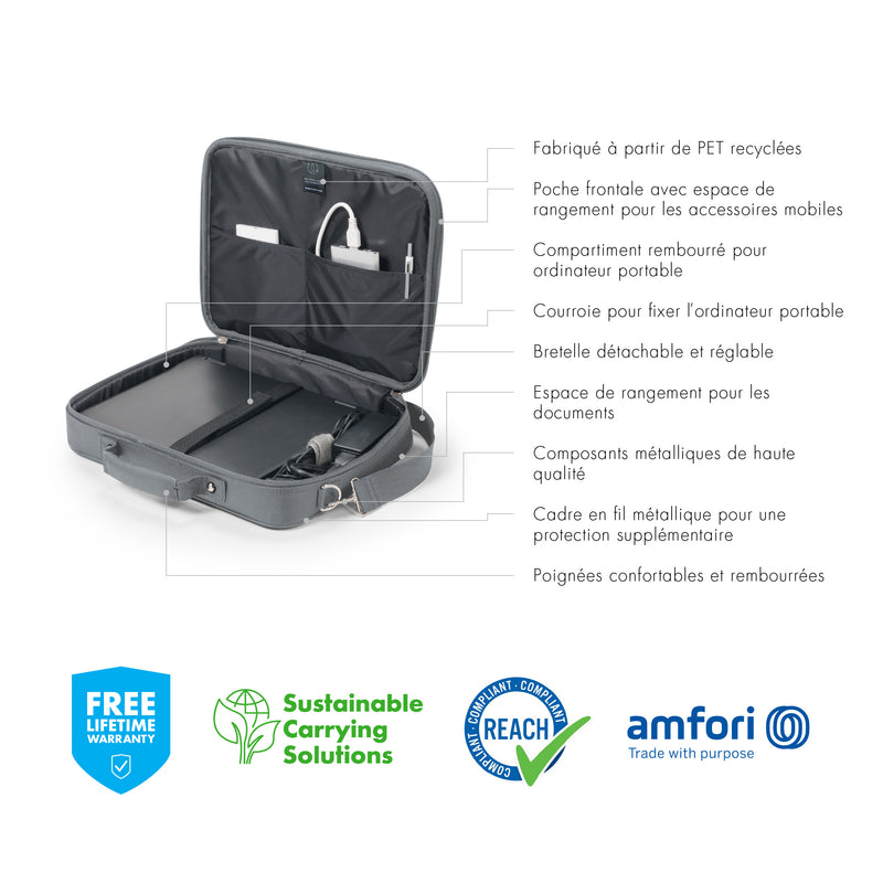 Sacoche PC Portable 14 15.6 pouces co multi base pet DICOTA