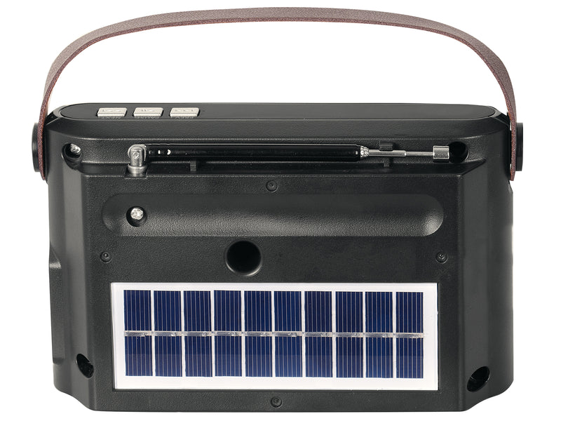 Radio portable inter solaire ra7f25 bluetooth noire TREVI