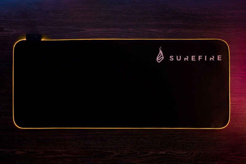Grand tapis de souris Silent Flight RGB-680 Gaming SUREFIRE