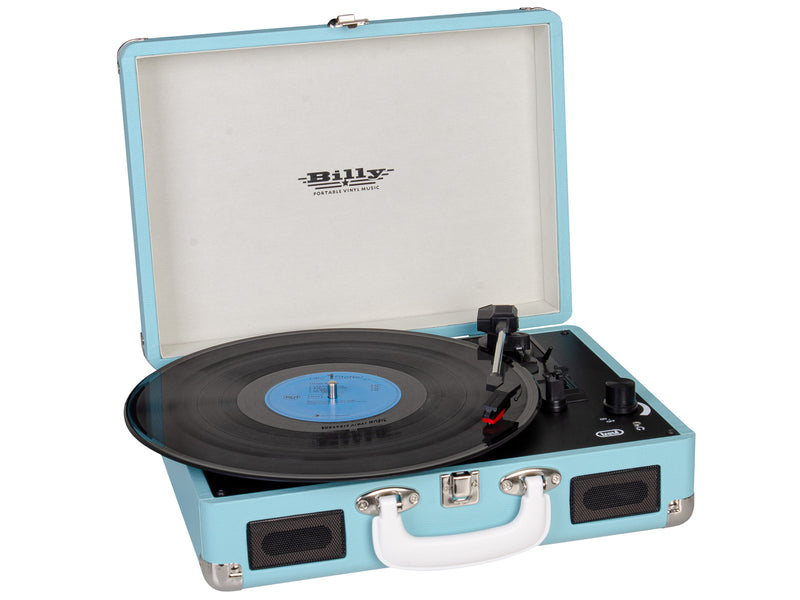 PLATINE VINYLE TT 1015 BLEU TREVI