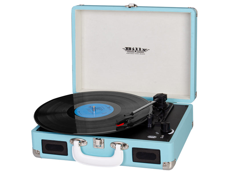 PLATINE VINYLE TT 1015 BLEU TREVI