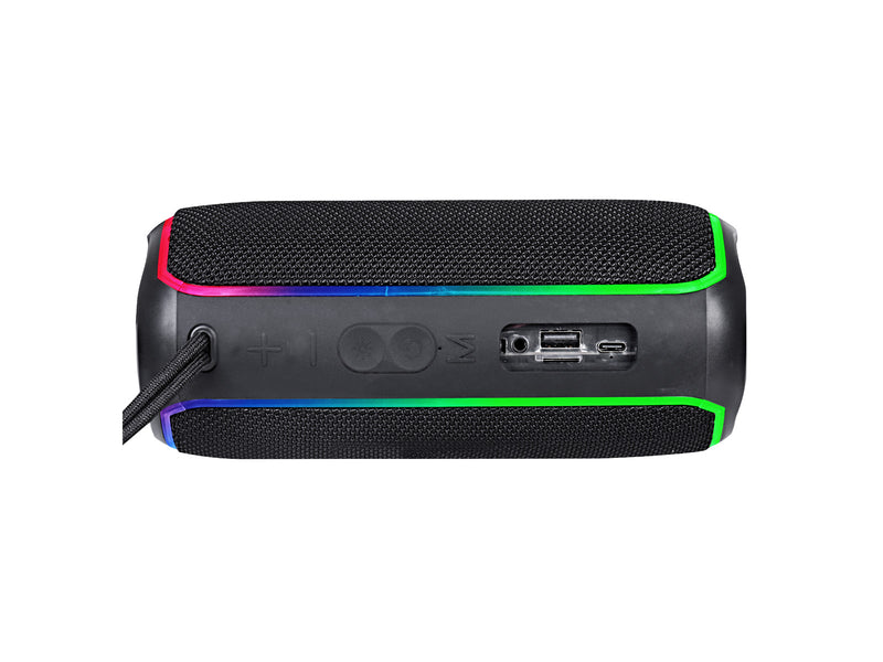 Enceinte nomade noire LED 20w xr 8a30 Bluetooth TREVI