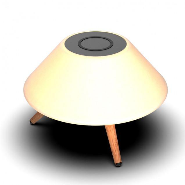 Lampe de bureau omni charge induction et haut-parleur KSIX - L'échoppe connectée
